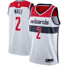 Mænd Trøje Washington Wizards John Wall 2 2017-18 Hvid Swingman