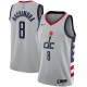Mænd Trøje Washington Wizards Rui Hachimura 8 2020-21 City Edition Grå Swingman