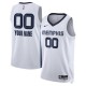 Memphis Grizzlies Custom Mænd Trøje 2022-23 Hvid Swingman