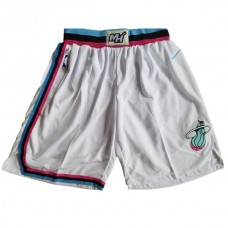 Miami Heat 2017-18 Hvid NBA Swingman Shorts