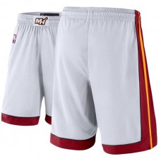 Miami Heat 2019-20 Hvid NBA Swingman Shorts