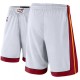 Miami Heat 2019-20 Hvid NBA Swingman Shorts