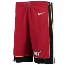 Miami Heat 2019-20 Rød NBA Swingman Shorts