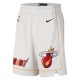 Miami Heat 2022-23 Hvid Swingman Shorts