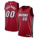 Miami Heat Custom Mænd Trøje 2022-23 Statement Edition Rød Swingman