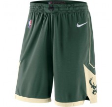 Milwaukee Bucks 2019-20 Grøn NBA Swingman Shorts