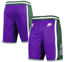 Milwaukee Bucks 2022-23 Lilla Swingman Shorts