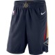 New Orleans Pelicans 2019-20 Navy NBA Swingman Shorts