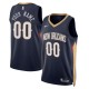 New Orleans Pelicans Custom Mænd Trøje 2022-23 Icon Edition Navy Swingman