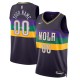 New Orleans Pelicans Custom Mænd Trøje 2022-23 The City Lilla Swingman