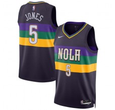 New Orleans Pelicans Herbert Jones 5 Mænd Trøje 2022-23 City Edition Lilla Swingman