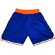 New York Knicks 2017-18 Blå NBA Swingman Shorts