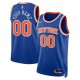 New York Knicks Custom Mænd Trøje 2022-23 Icon Edition Blå Swingman