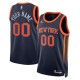 New York Knicks Custom Mænd Trøje 2022-23 Statement Edition Navy Swingman