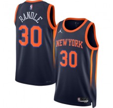New York Knicks Julius Randle 30 Mænd Trøje 2022-23 Statement Edition Navy Swingman