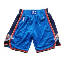 Oklahoma City Thunder 2017-18 Blå NBA Swingman Shorts