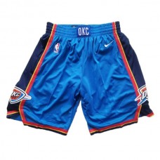 Oklahoma City Thunder 2017-18 Blå NBA Swingman Shorts