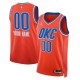 Oklahoma City Thunder Custom Mænd Trøje 2022-23 Statement Edition Orange Swingman