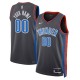 Oklahoma City Thunder Custom Mænd Trøje 2022-23 The City Sort Swingman