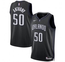 Orlando Magic Cole Anthony 50 Mænd Trøje 2022-23 City Edition Sort Swingman
