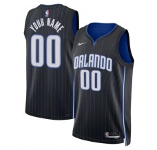 Orlando Magic Custom Mænd Trøje 2022-23 Icon Edition Sort Swingman