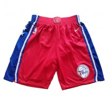 Philadelphia 76ers 2017-18 Rød NBA Swingman Shorts
