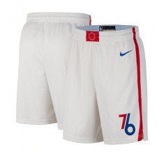 Philadelphia 76ers 2022-23 Hvid Swingman Shorts