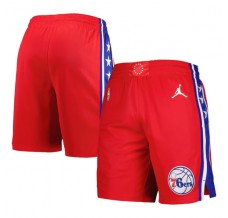 Philadelphia 76ers 2022-23 Rød Swingman Shorts