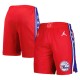 Philadelphia 76ers 2022-23 Rød Swingman Shorts