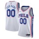 Philadelphia 76ers Custom Mænd Trøje 2022-23 Hvid Swingman