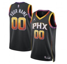 Phoenix Suns Custom Mænd Trøje 2022-23 Statement Edition Sort Swingman