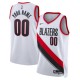Portland Trail Blazers Custom Mænd Trøje 2022-23 Hvid Swingman