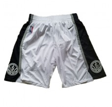 San Antonio Spurs 2017-18 Hvid NBA Swingman Shorts