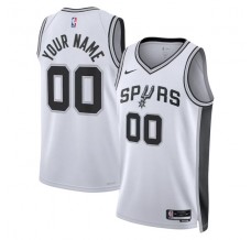 San Antonio Spurs Custom Mænd Trøje 2022-23 Hvid Swingman