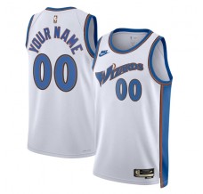 Washington Wizards Custom Mænd Trøje 2022-23 Classic Edition Hvid Swingman