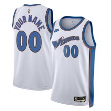 Washington Wizards Custom Mænd Trøje 2022-23 Classic Edition Hvid Swingman